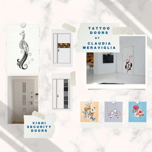 Vighi Tattoo Doors: una porta blindata diventa un’opera d’arte…