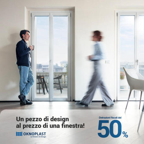 Oknoplast: approfitta delle detrazioni fiscali 50%
Stai pensando&#8230;